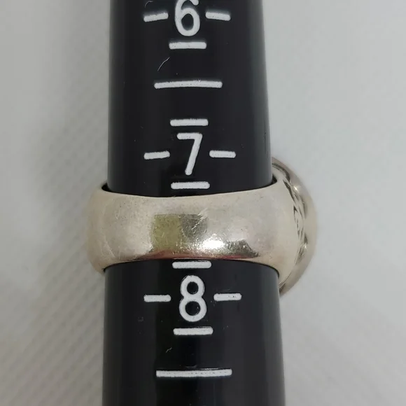 Purple Charoite and Silver Ring - Picture 5 of 6